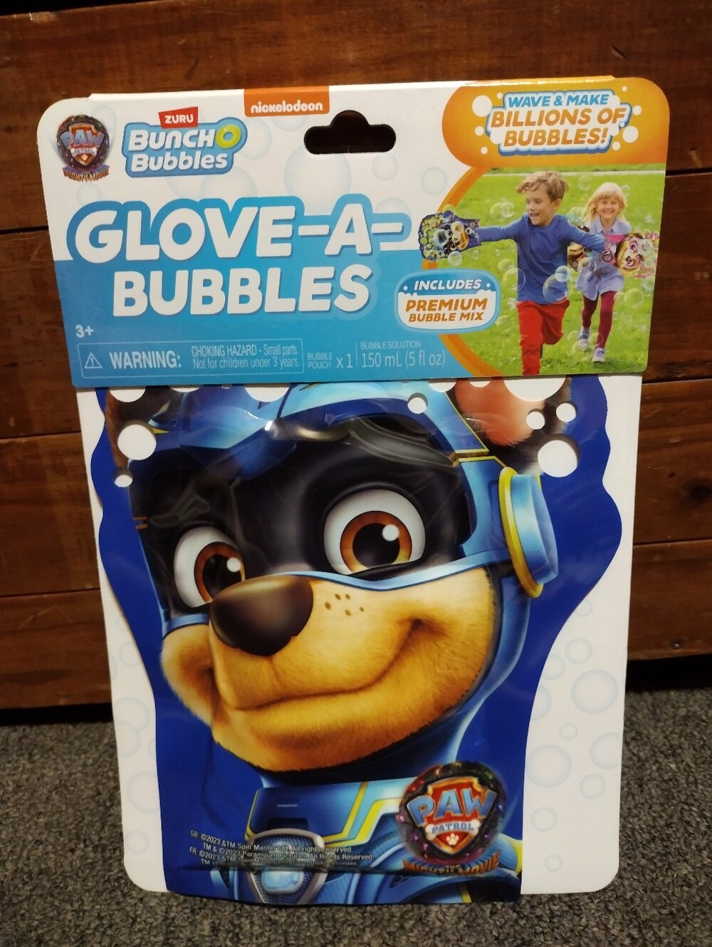 Paw Patrol Glove-A-Bubbles Bubble Toy